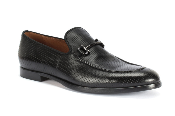 Czarne mokasyny FINN