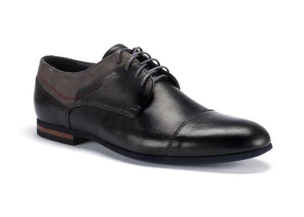 Czarne półbuty 4177