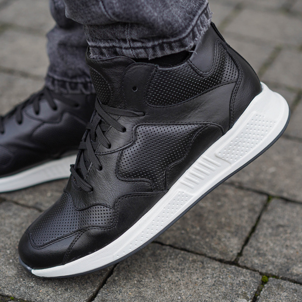 Czarne sneakersy ERNEST