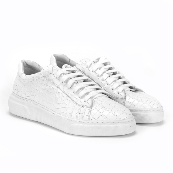 Białe sneakersy MARCELLO