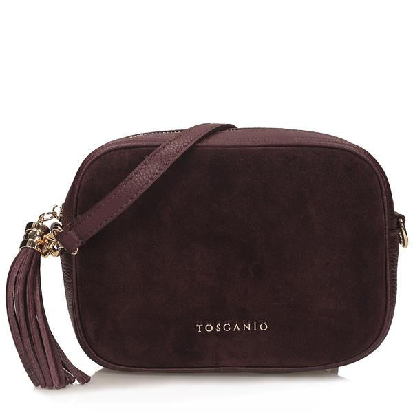 Bordowa torebka damska TOSG88