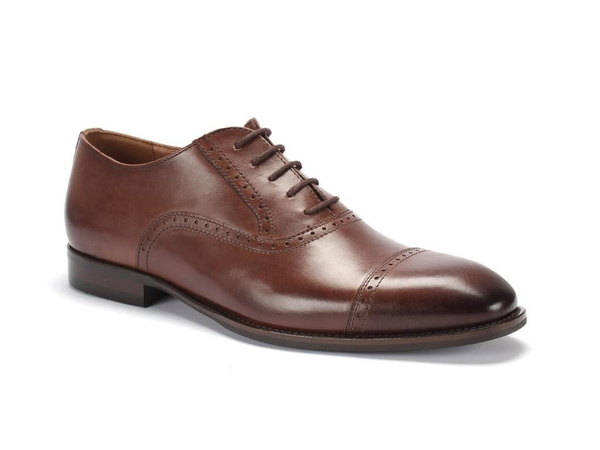 Brązowe półbuty wizytowe ROBERTO