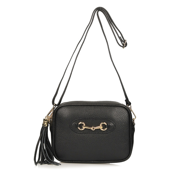 Czarna torebka damska F77