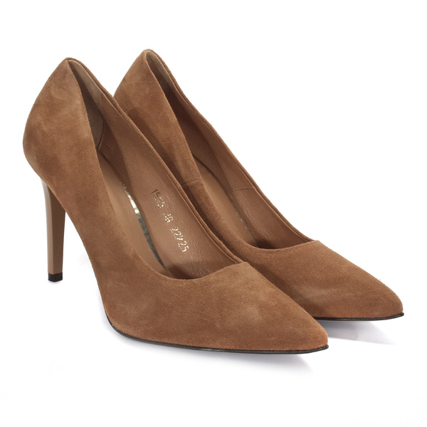 Brązowe czółenka STELLA