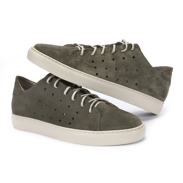 Zielone sneakersy męskie DANIEL