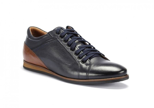 Granatowe półbuty sport 2844