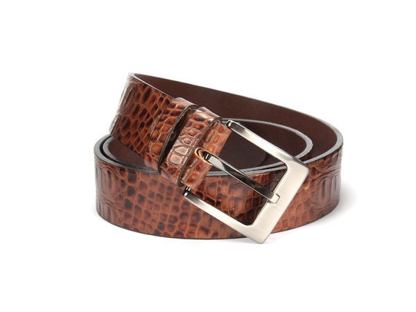 Skórzany pasek męski egzotyczny