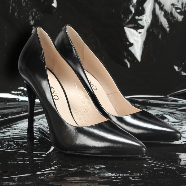 Czarne czółenka ROSALIA